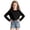 Black, variant on Girls Long Sleeve Mesh Tee Casual Solid Top Lightweight Breathable Summer Shirt Activewear for Kids T Shirt Girls Tan Bra Girls Pajamas Size 8 - 12 Toddlers Long Sleeve Girls Two Way Sequin