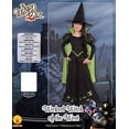 thumbnail image 2 of Girl's Wicked Witch of the West Halloween Costume - Wizard of Oz, 2 of 5