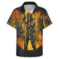 thumbnail image 5 of Apex Legends Casual Short Sleeve Shirt Lapel Collar Shirt Summer Beach Shirt XL, 5 of 8