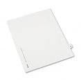 thumbnail image 1 of Style Legal Side Tab Divider  Title: 4  Letter  White  25 per Pack, 1 of 1
