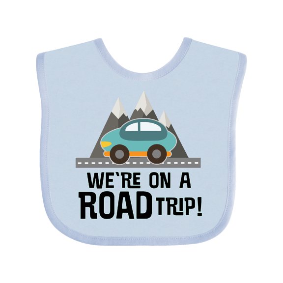 Inktastic Family Road Trip Mountains Boys or Girls Baby Bib