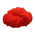 thumbnail image 3 of Tachiuwa Chunky Chenille Yarn Acrylic Fibers Gauge 7 Jumbo Giant Washable Bulky Yarn Thick Yarn for Sofa Throw Crocheting Hat Blanket Red, 3 of 9