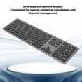 thumbnail image 4 of Clavier, Clavier de Bureau Durable Mode avec Pavé Numérique pour Tablette, 4 of 5