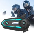 thumbnail image 2 of MERIGLARE Casque Intercom Bluetooth pour Moto 2-6 Casque de Communication, 2 of 5