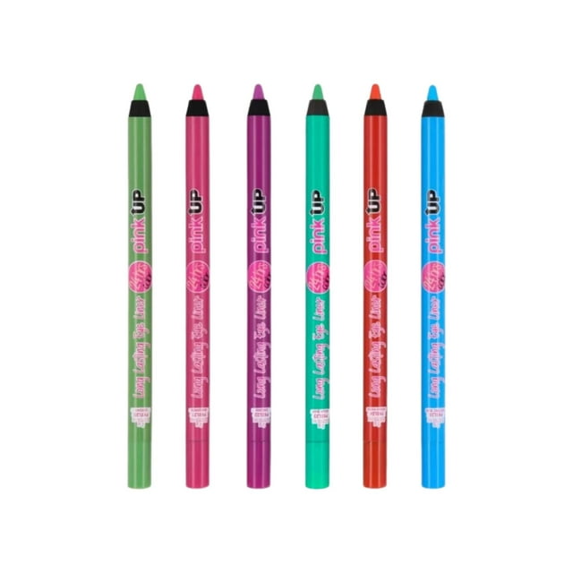 Kit de 6 Delineadores Ojos color Intenso Pink Up