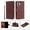 Coffee, variant on for iPhone 17 Wallet Case RFID Blocking,Premium Solid Color PU Leather Magnetic Buckle Folio Kickstand Flip with Card Slots & Kickstand Full Body Phone Case,Blue