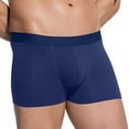 thumbnail image 5 of Men's Performance Underwear Boxer Briefs Soft Comfortable Bamboo Viscose Underwear for Men 5 - Pack(Royal Blue,M), 5 of 7
