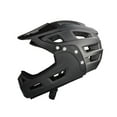 thumbnail image 1 of Casco integral para bicicleta, transpirable, ajustable, para monopatín y ciclismo, ventilado. negro gris, 1 of 9