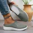 thumbnail image 6 of Havenx Orthopedic Shoes for Women Mesh Backless Breathable Lightweight Sneakers Slip-On Closed Toe Comfortable Fashion Casual Walking Shoes,Green 41(US-9), 6 of 6