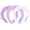 white and purple, variant on 3 Pack Hairband for Washing , Skincare Headbands Makeup Headband Sponge  Wash Headbands, Terry Cloth Headbands Puffy Hair Band for Women, One Size, 3 Count (Pack of 1)