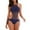 Navy, variant on Otvok Tankini Womens Sexy Backless Hollow Out Lace One-Piece Swimsuit with Chest Pad No Steel Bracket