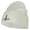White, variant on London Queen Guard Embroidered Knitted Short Beanie - Black OSFM