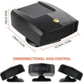 thumbnail image 4 of GUANGHUI 2025 Upgrade Car Heater,12V 150W Portable Windshield Defroster 2-in-1 Heating/Cooling Fan with Plug-in Cigarette Lighter Fast Heating Defogger 360° Rotary Base for Car Truck SUV RV Trailer, 4 of 5