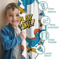 thumbnail image 3 of Blackout Kids Curtains,Cute Dinosaur Pattern Childrens Insulated Curtains Set Of 2,Bedroom Essentials,Toddler Room Decor 42x63in(106x160cm), 3 of 4