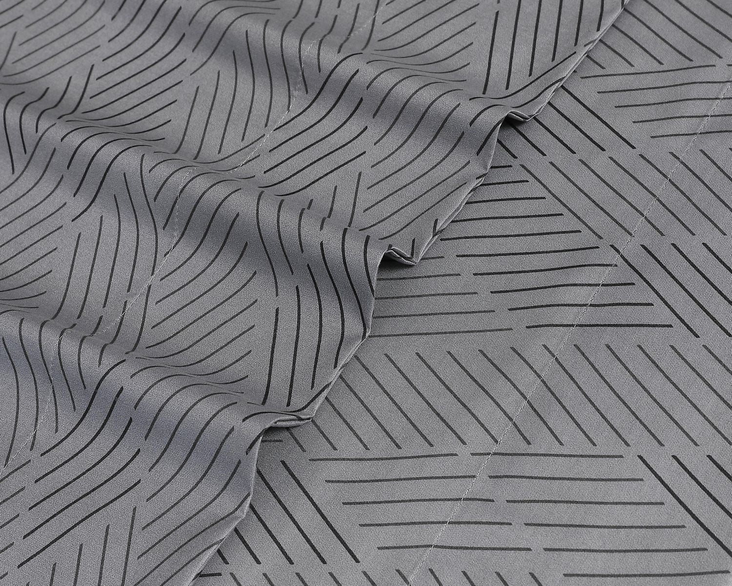 Mainstays Soft, Easy Care, Microfiber Sheet Set – Printed, Available Sizes: Twin, Double, Queen