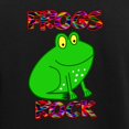 thumbnail image 3 of CafePress - Frogs Rock Women's Dark Pajamas - Women's Short Sleeve Print T-Shirt and Pants Dark Cotton Pajama Set, 3 of 7