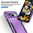 thumbnail image 3 of REQO for Pixel 8 Case,Google Pixel 8 Case with Screen Protector,[Military Grade Drop Tested] Heavy-Duty Tough Rugged Shockproof Protective Case for Google Pixel 8, Purple, 3 of 6