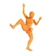 thumbnail image 4 of Figura de escalada en roca,1:64 Modelo coleccionable de escalada en roca,Modelos de trenes Figuras de personas pintadas a mano Escala S,1:64 personas Conjunto de escenas en miniatura Figuras, 4 of 8