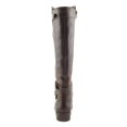thumbnail image 2 of vince camuto prini wide calf women  round toe leather brown knee high boot, 2 of 5