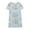 A10 Blue, variant on qolati Easter Dresses for Girls Kids Bunny Rabbit Graphic School Outfits Flutter Sleeve A-Line Cute Midi Casual Sundress 4-14 Years