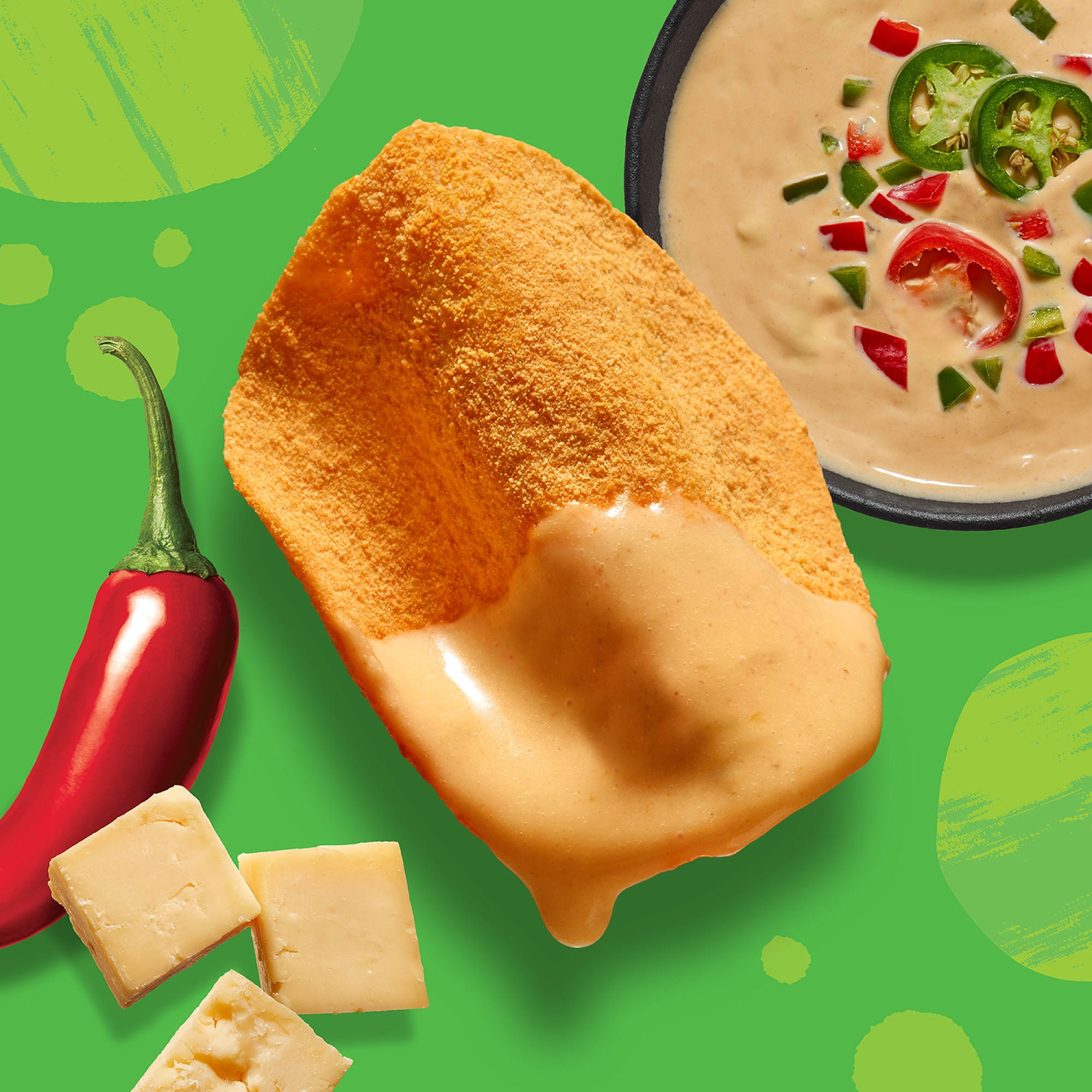 Wilde Brand Spicy Queso Chip, 4 oz