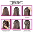 thumbnail image 4 of Pairs Hair Tail Tools, Hair Braid Accessories Ponytail Maker, French Braid Tool Loop For Hair Style, 4pcs, 2 Colors, 4 of 5