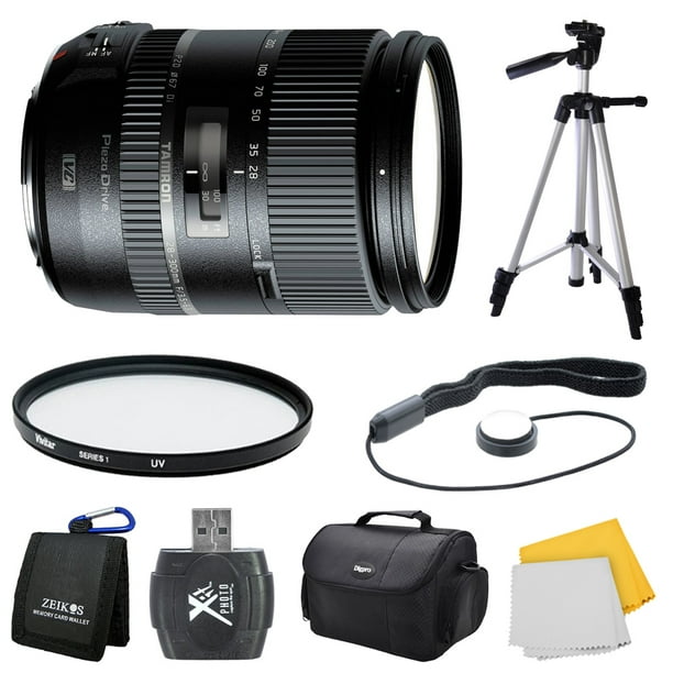 Tamron 28-300mm F/3.5-6.3 Di VC PZD Lens for Canon Bundle with