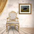 thumbnail image 3 of Goebel, Wilhelm 14x12 Gold Ornate Wood Framed with Double Matting Museum Art Print Titled - Belly Deep In Buttercups, 3 of 4