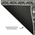 thumbnail image 3 of Addison Rugs Mayfield Washable Transitional Boho Gray Rectangle Rug, 9' x 12', 3 of 6