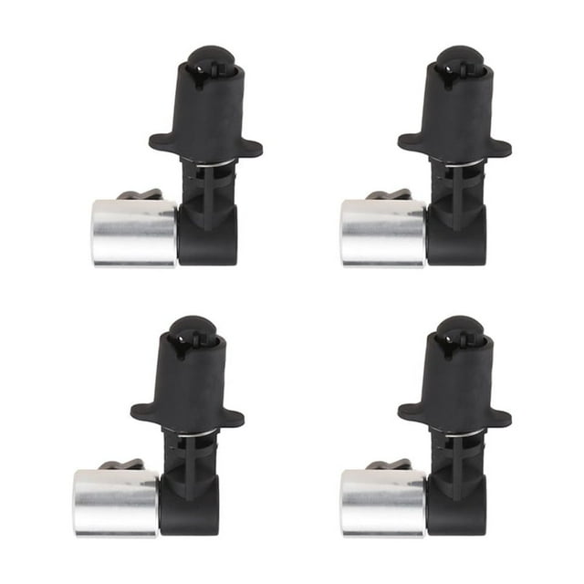 EeaseCA 4pcs Reflector Holder Stand Light Stand Clip Studio Photography Background Reflector Disc Holder Clip Adapter Bracket for Light Stand (Black)