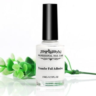  BURANO Nail Art Foil Glue Gel, o.5 oz Nail Foil Glue for Nails,  15ML Designer Nail Foils Nail Art Foil Transfer Gel UV LED Lamp Required (1  Bottle) : Beauty 