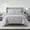 Light Purple, variant on Lanco Burnt Orange Comforter Set Queen Size, 7 Piece Diamond Quilting Solid Bedding Set, Matching Flat sheet, Fitted sheet, Pillows & Shams