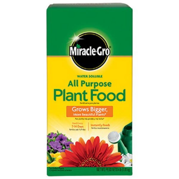 MiracleGro 170101 Water Soluble All Purpose Plant Food, 24816, 4 Lbs