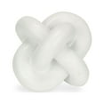 thumbnail image 2 of Minyoro White Resin Chain Knot Sculpture, 2 of 3