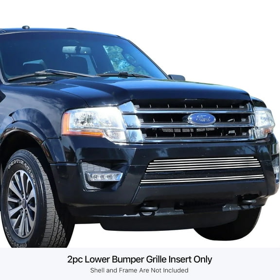 Stainless Steel Lower Bumper Stainless Steel Billet Grille 2015-2017 Ford Expedition