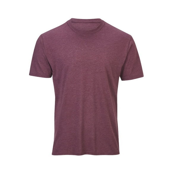 Boxercraft BM2102 Men's Tri-Blend Tee-Maroon Heather-2XL