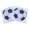 100Pcs Soccer Lunch Napkin Printed Napkin Paper for Birthday Dinner Party Favors Supplies