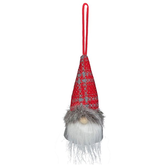 Kearding Navidad muñeca sin rostro fiesta Navidad Oficina comedor café Hotel decoración ventana adorno colgante de pared regalos para niños Tipo 4