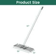 thumbnail image 3 of Costway Lawn Leveling Rake 30" x 10" Heavy Duty Level Lawn Tool for Garden Backyard/Lawn Silver, 3 of 10