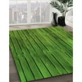 thumbnail image 2 of Ahgly Company Indoor Rectangle Patterned Green Apple Green Area Rugs, 7' x 9', 2 of 6