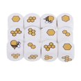 thumbnail image 2 of 12 Piezas Cubos De Dados De Madera Pintada De Blanco Ronda De Esquina Juguetes Para Niños Juego Dados De 6 Caras Con Patrones De 20 Mm X 20 Mm X 20 Mm Juegos De Para Niños Juguetes, Baoblaze Dados de madera, 2 of 8