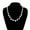 White K07051, variant on Colorful Crystals Love Pearl Stitching Necklace