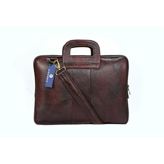 Bag Leather Briefcase Messenger Shoulder Men's Laptop Satchel Vintage Genuine Business Handbag