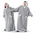 thumbnail image 5 of Winter TV Hoodie Blanket Winter Warm Home Clothes Women Men Oversized Pullover With Pockets, 5 of 7