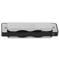 thumbnail image 2 of Yazoeia 10‑Hole Harmonica Blues B Key Harp Wind Musical Instrument Beginner Practice AM‑20DBlack YQ320-6481, 2 of 13