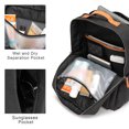thumbnail image 2 of Waterproof Tear-Resistant Polyester Backpack with 15.6 Inch Laptop Compartment, 19L Capacity, Ergonomic Padded Shoulder Straps, Multiple Organized Pockets - Ideal for Business, Travel, School, Hiking, 2 of 5