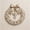 Beige, variant on LEVEO DIY Christmas Pearl Wreath Kit , Handmade Beaded Holiday Door Decoration,Hanging Wreath for Front Door Home and Mantel Decoration,Beginner Friendly,For Adults, Handcrafted Design(Red)