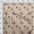 thumbnail image 2 of oneOone Cotton Cambric Peach Fabric Florals Sewing Fabric By The Yard Printed Diy Clothing Sewing Supplies 56 Inch Wide-DA8, 2 of 4