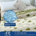 thumbnail image 3 of Xihbxyly Manta Refrescante de Verano, Tela de Algodón Transpirable, Diseño Agradable para La Piel, Manta de Viaje para La Siesta, Cómoda para Quienes Duermen con Calor, Lavable a Máquina., 3 of 6