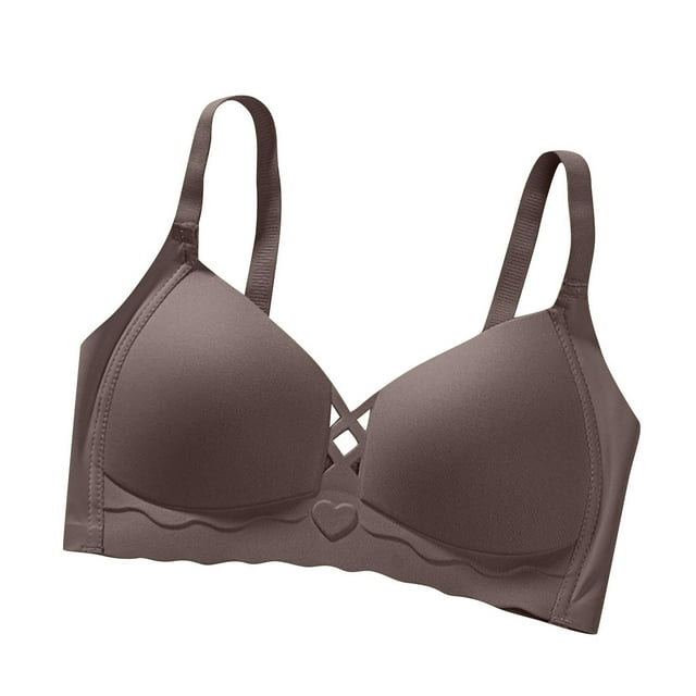 Timegard Bras for Women Seamless Comfortable Wireless Bras with Support Everyday Bras Solid Color